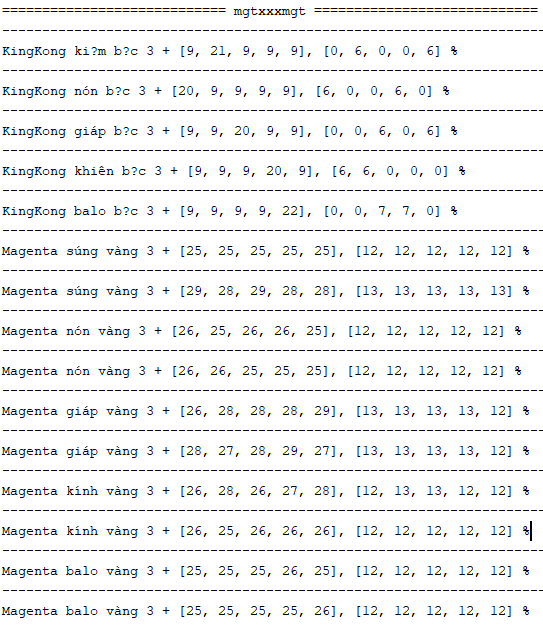 Hình ảnh tài khoản